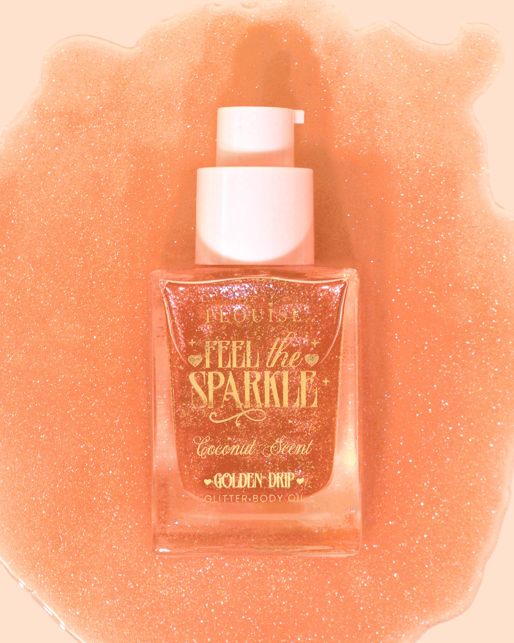 Feel The Sparkle Diamond Glitter testolaj - Golden Drip