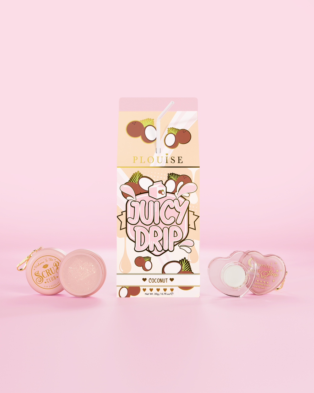 Juicy Drip ajakradír és ajakmaszk Duo