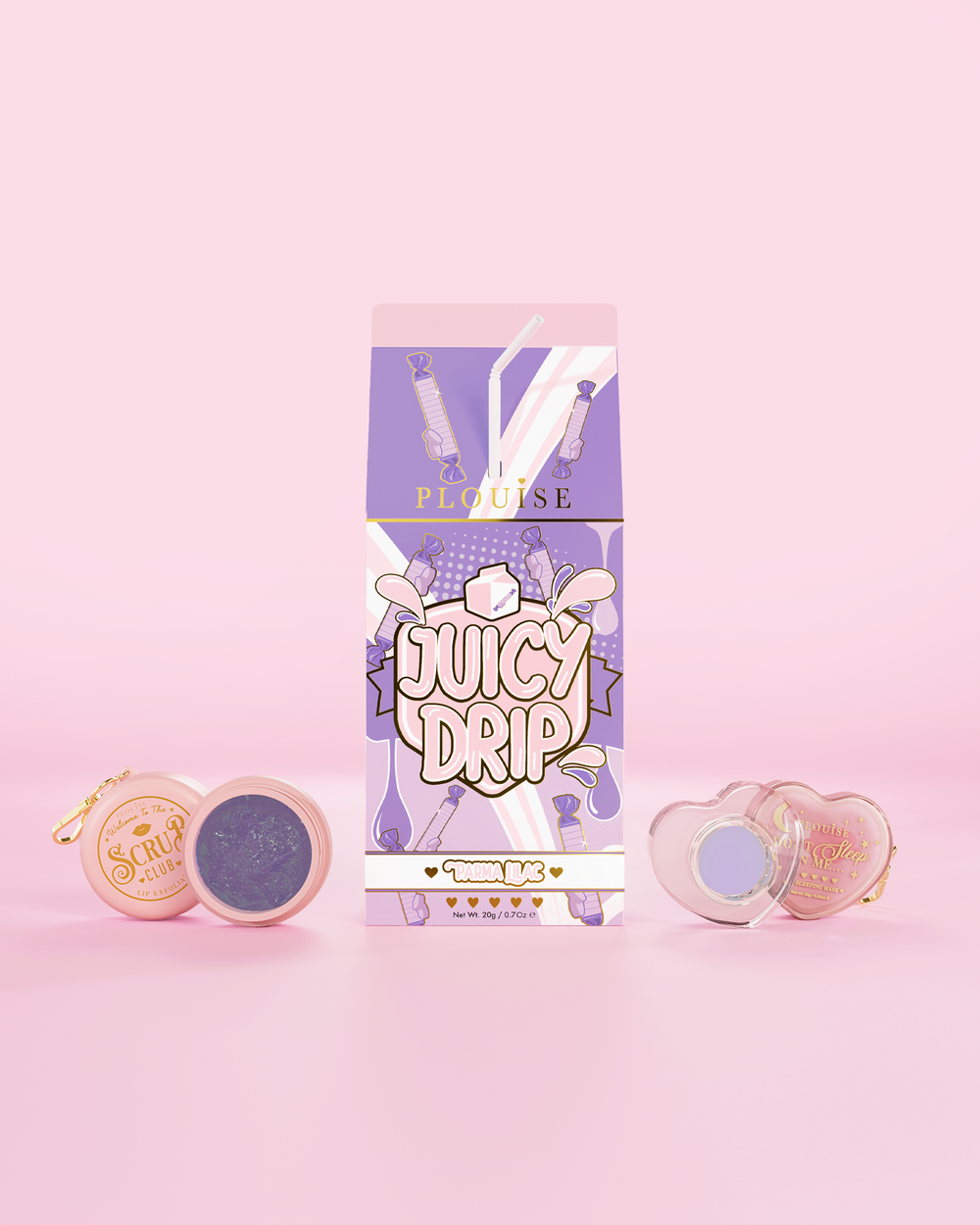 Juicy Drip ajakradír és ajakmaszk Duo