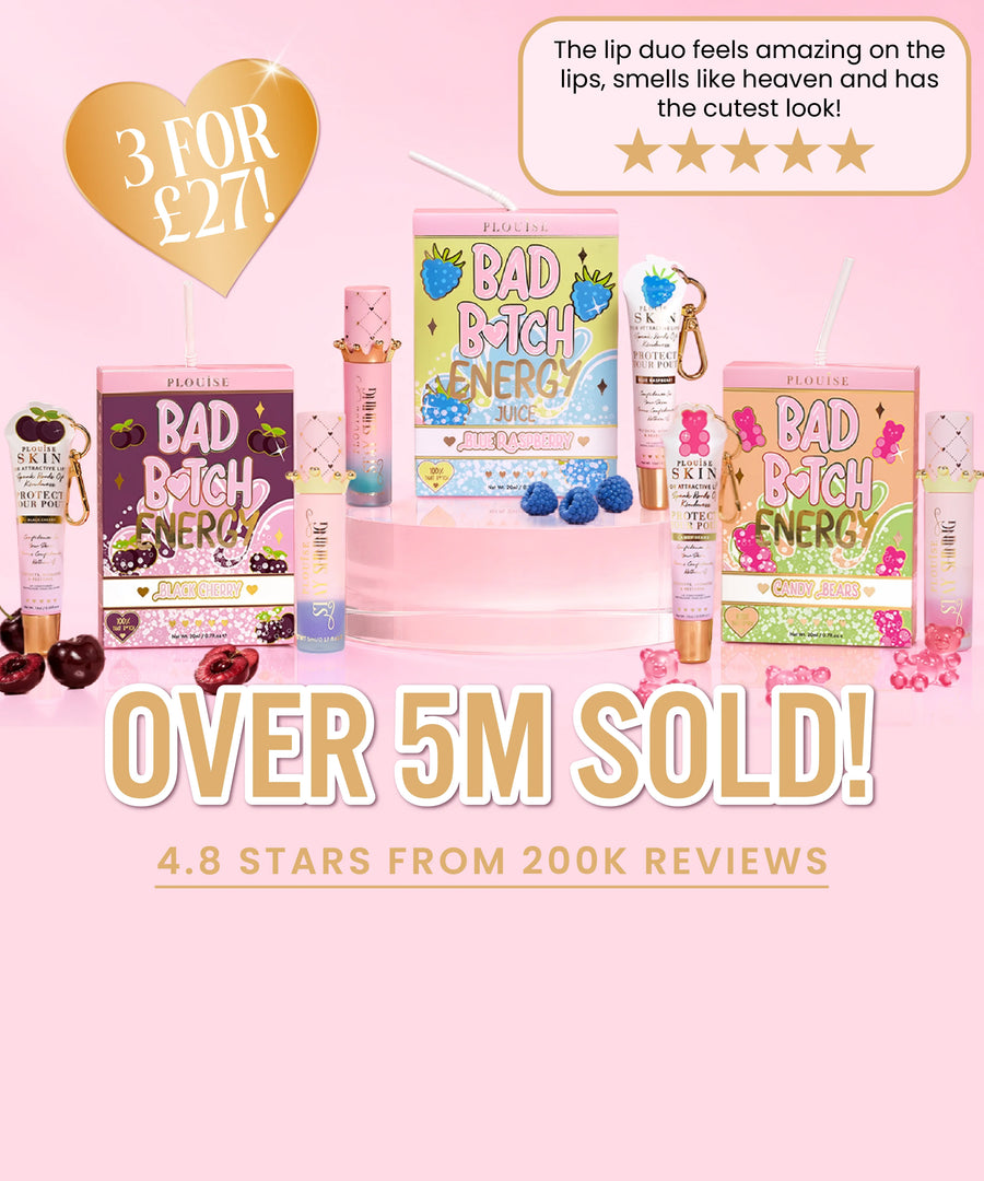 Bad B*tch Energy Juice — kék málna. 3 £27-ért az összes Bad B*tch Energyre. Bestseller.