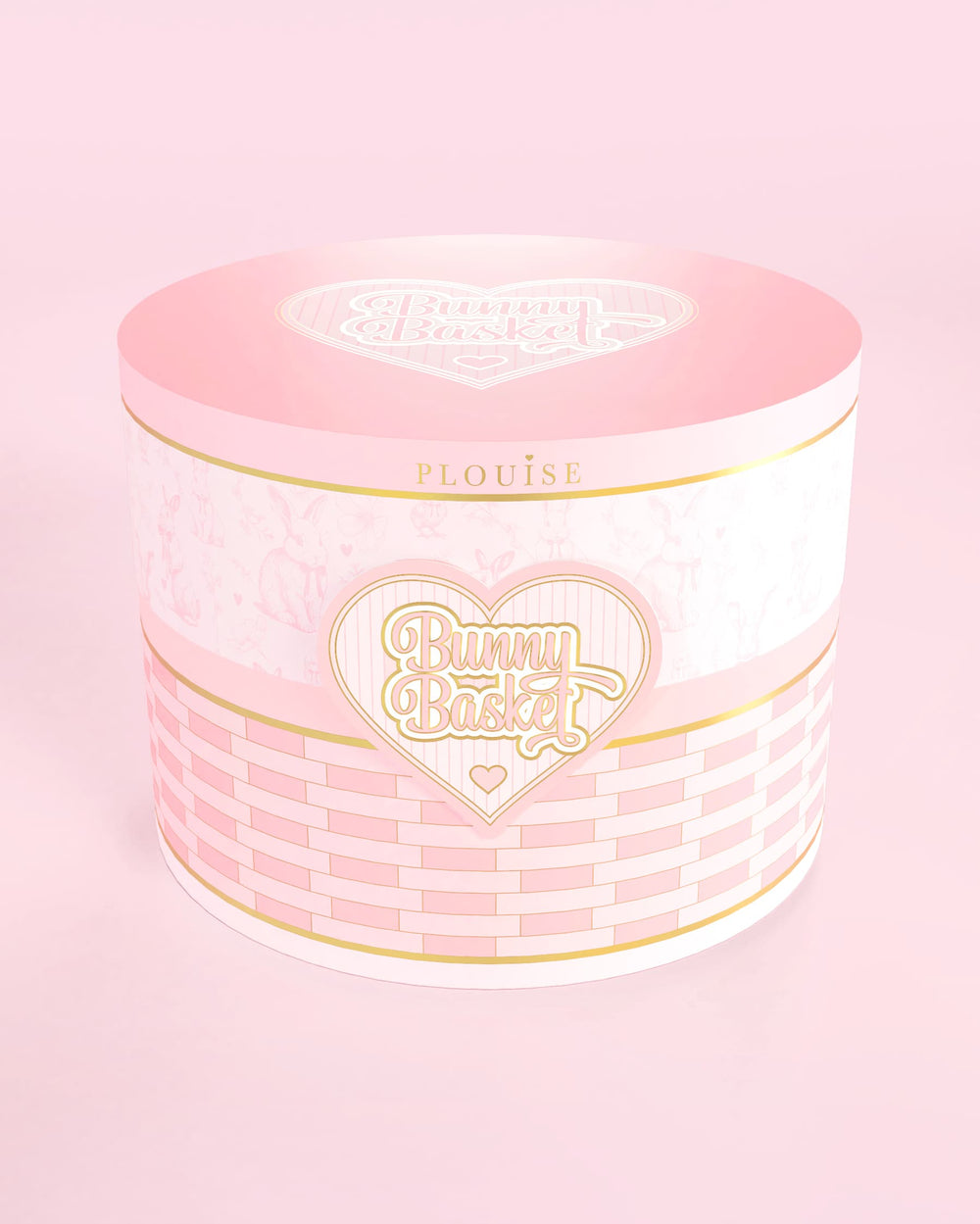 Pink P.Louise Bunny Basket húsvéti kosár