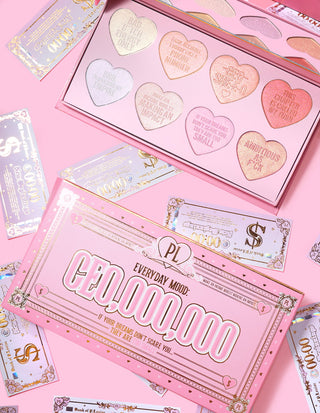 P.Louise mindennapi hangulat: CEO Highlighter paletta