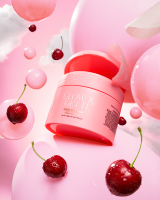 P.Louise Glow And Get It Toner Gel Pads - Cherry rágógumi