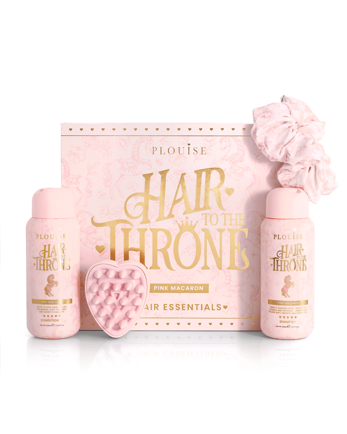 Hair To The Throne Pink Macaroon Hajápoló szett