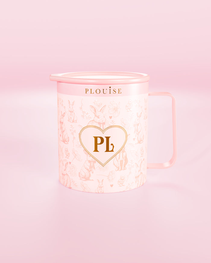 Pink P.Louise Hunny Bunny rozsdamentes acél pohár bögre