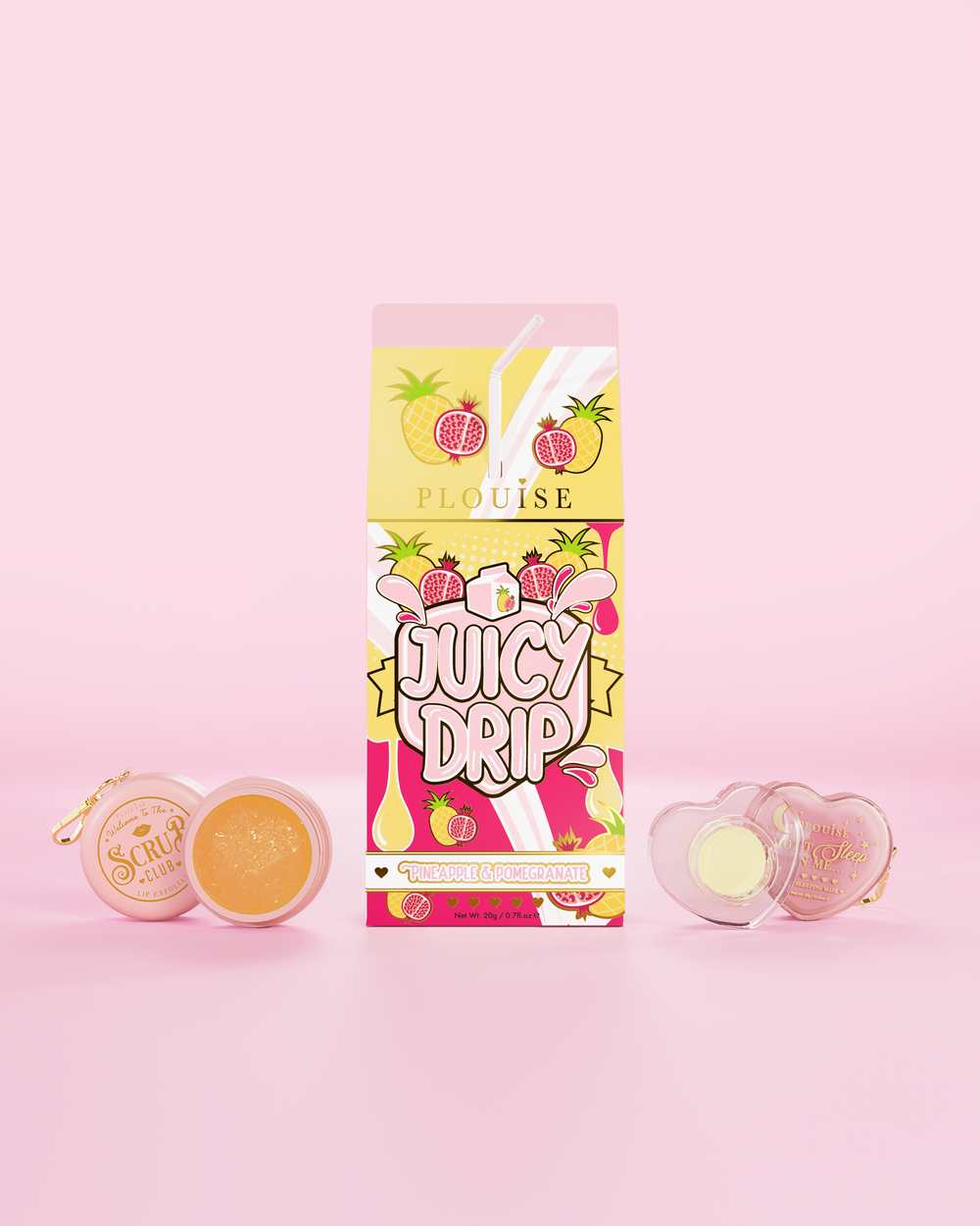 Juicy Drip ajakradír és ajakmaszk Duo
