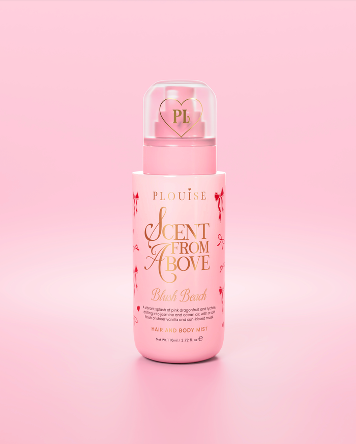 Csinos Pink Bow sminkkészletben és táskában