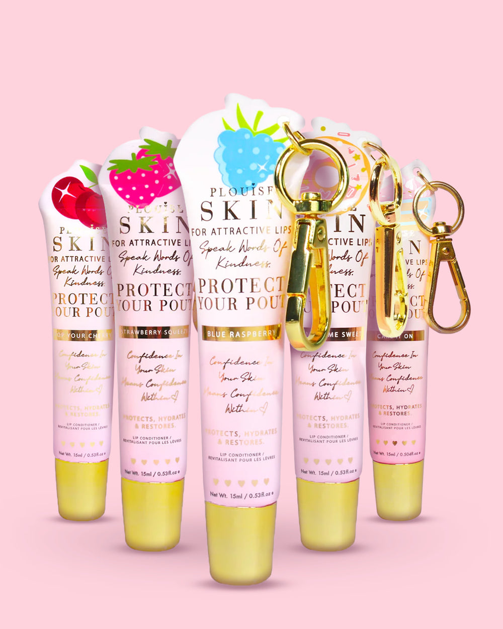 Protect Your Pout Keychain ajakápoló