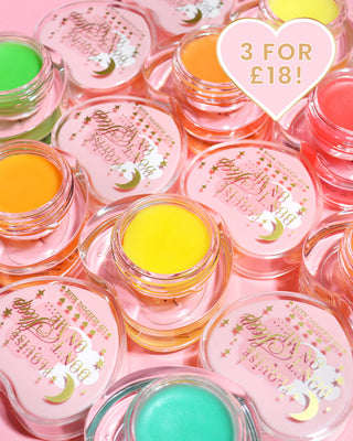 Rózsaszín P.Louise szív alakú ajak alvómaszkok színes kollekciója