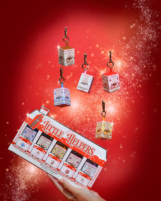 "Little Helpers" kulcstartó ajakápoló készlet piros alapon