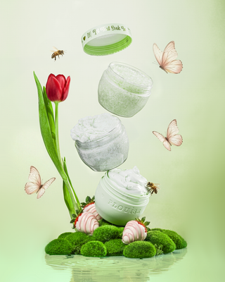 P.Louise ugorjon be az önápoló fürdő- és testtrióba