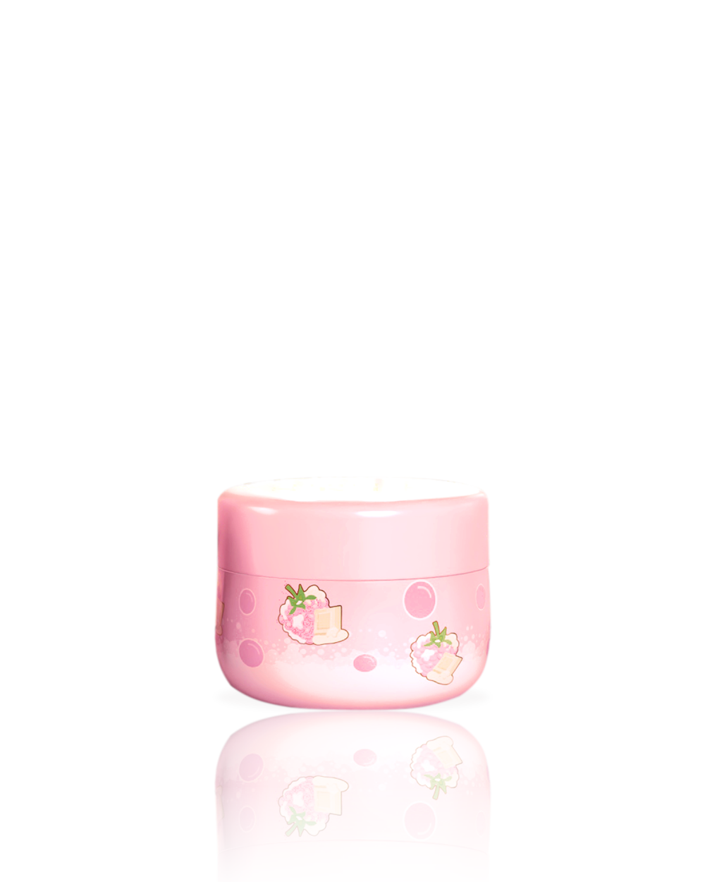 Plump Me Pretty Moisturizer - MINI - Fagyos málna és fehér csokoládé