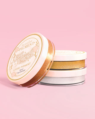 A P.Louise Secret Stardust laza csillogó szemhéjpúder pigmentkészlet három kádja