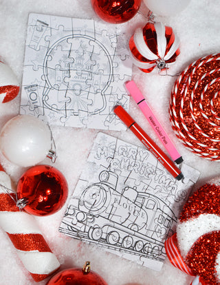 P.Louise The Missing Piece Színező kirakós játék