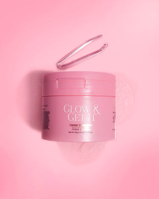 P.Louise Glow And Get It Toner Gel Pads - Cherry rágógumi